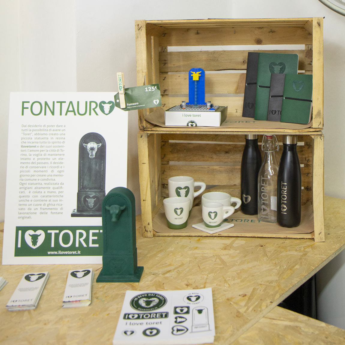 Corner shop con matite perpetua